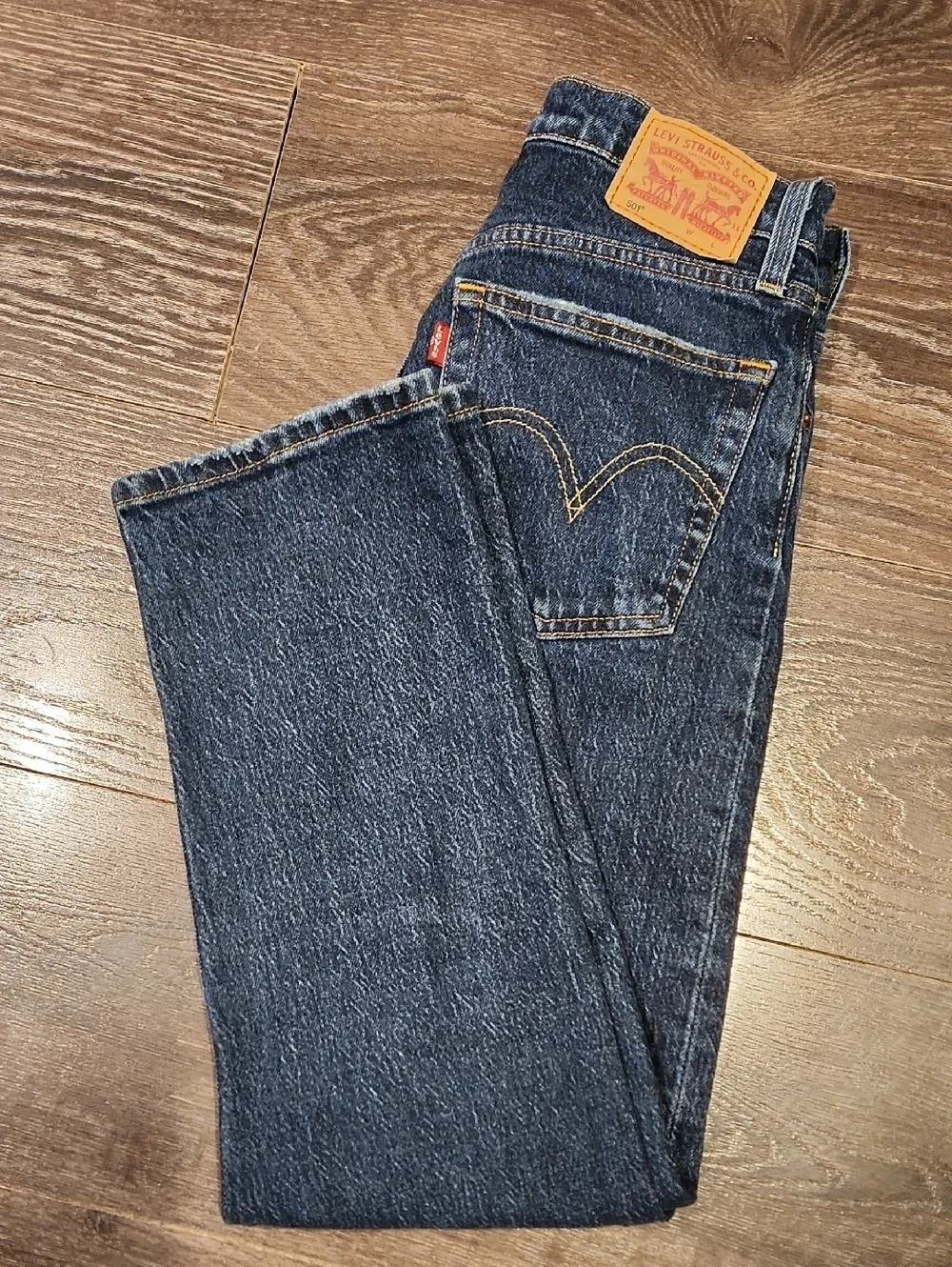 ❤ LEVI'S 501 HIGH RISE SLIM JEANS, 0 (25)